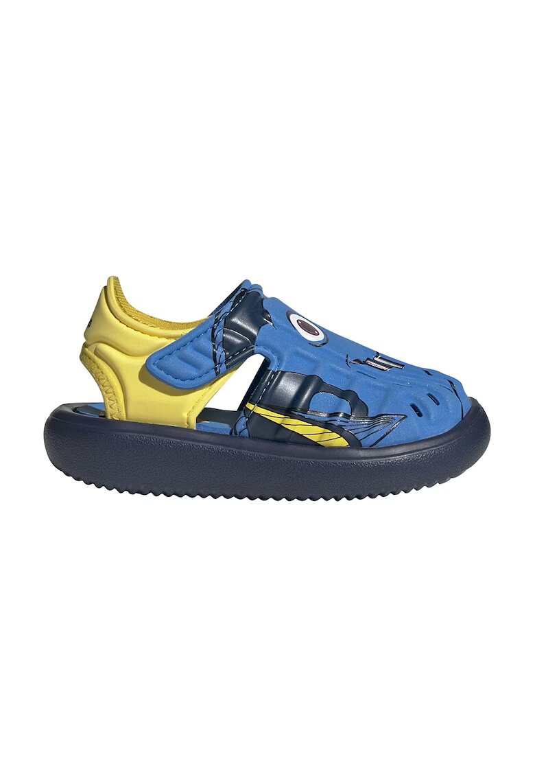 adidas Sportswear Sandale cu model grafic - Galben/Albastru royal