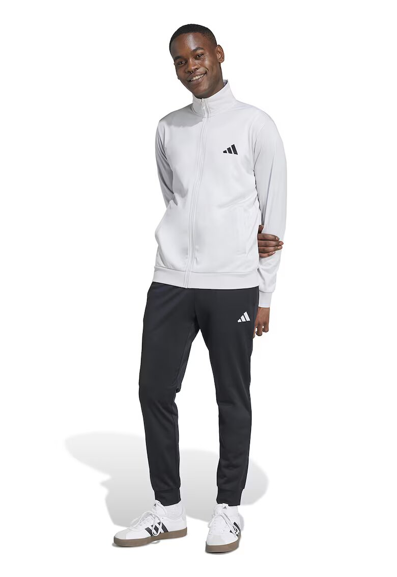 adidas Sportswear Trening cu guler mediu - Alb/Negru