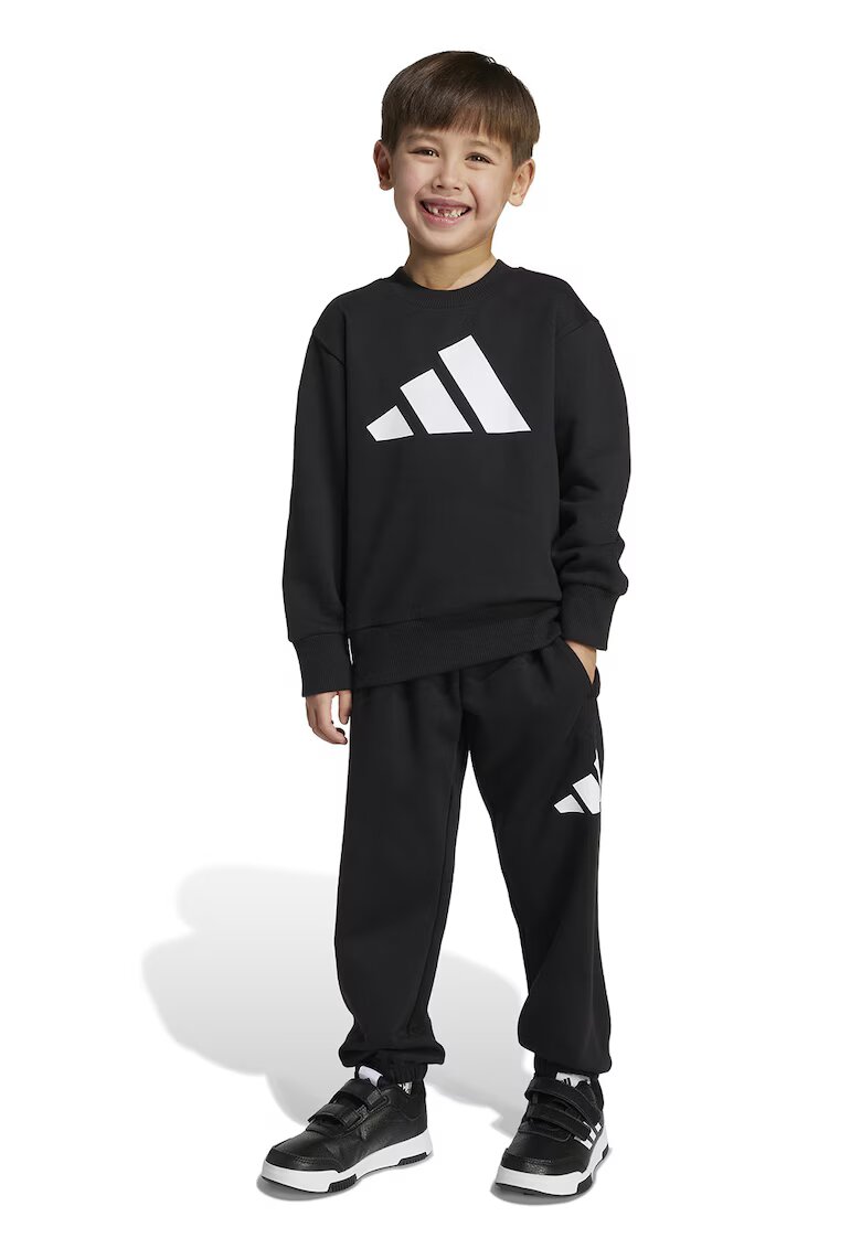 adidas Sportswear Trening cu imprimeu logo - Alb/Negru