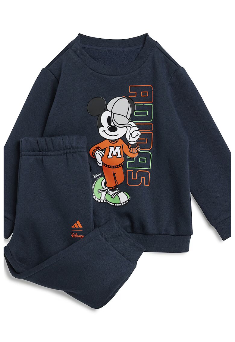 adidas Sportswear Trening cu imprimeu Mickey Mouse - Albastru ultramarin/Portocaliu mandarina/Alb optic