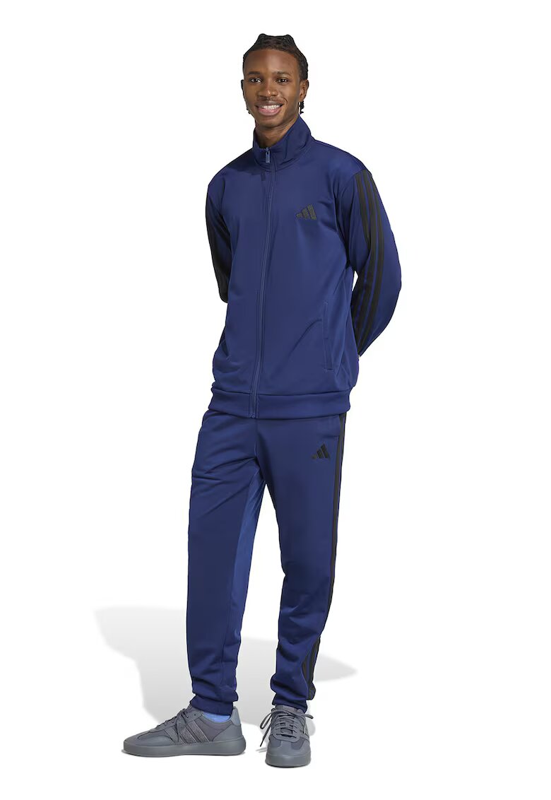 adidas Sportswear Trening cu logo brodat - Negru/Albastru inchis