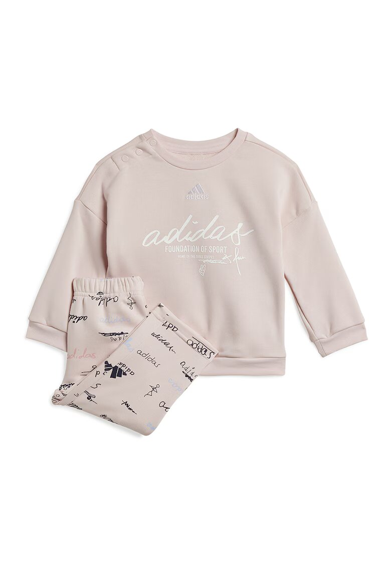 adidas Sportswear Trening cu logo - Roz pal