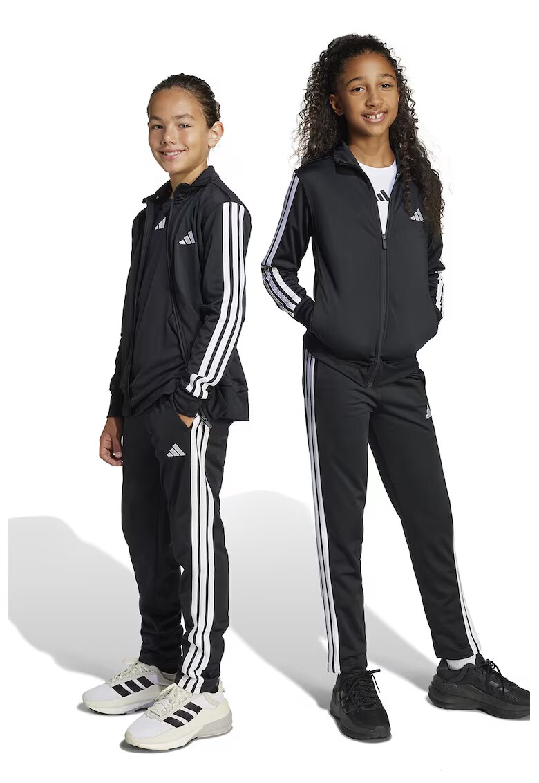adidas Sportswear Trening cu segmente logo laterale - Alb/Negru