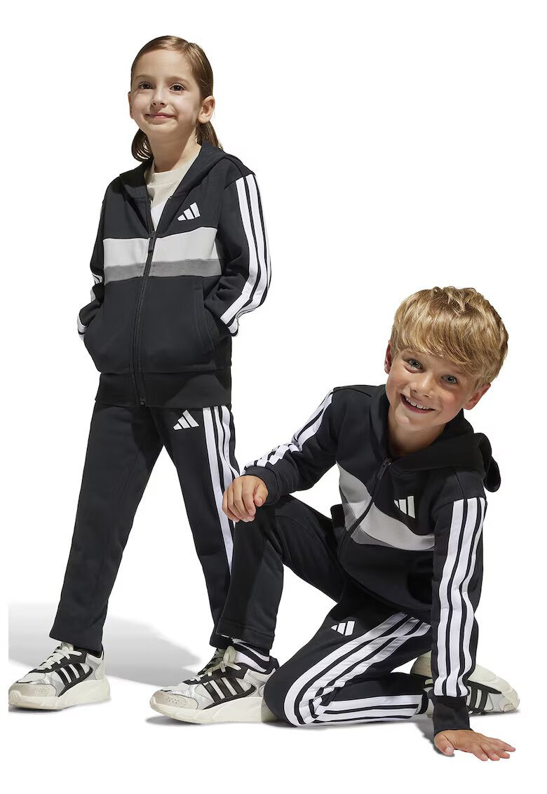 adidas Sportswear Trening din amestec de bumbac cu logo - Alb/Negru/Gri