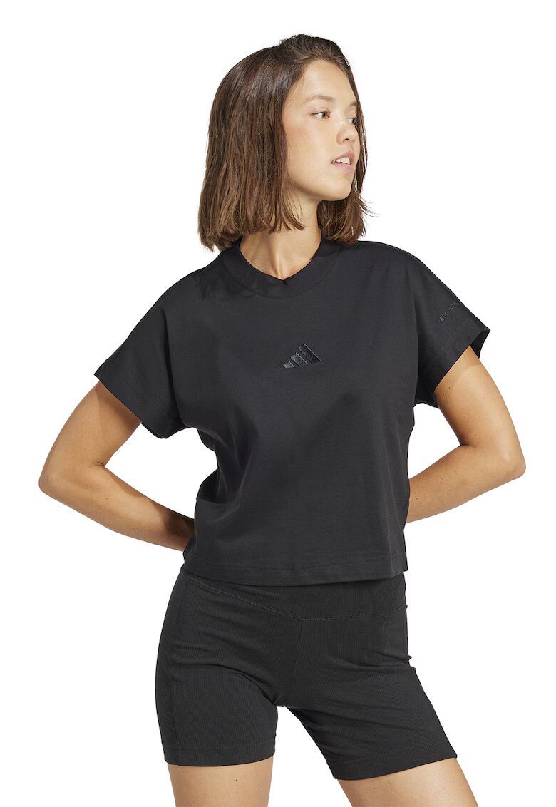adidas Sportswear Tricou din bumbac cu logo ALL SZN - Negru