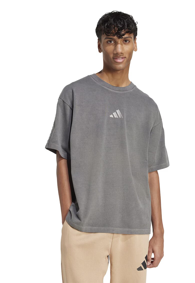 adidas Sportswear Tricou lejer de bumbac ALL SZN - Gri inchis melange