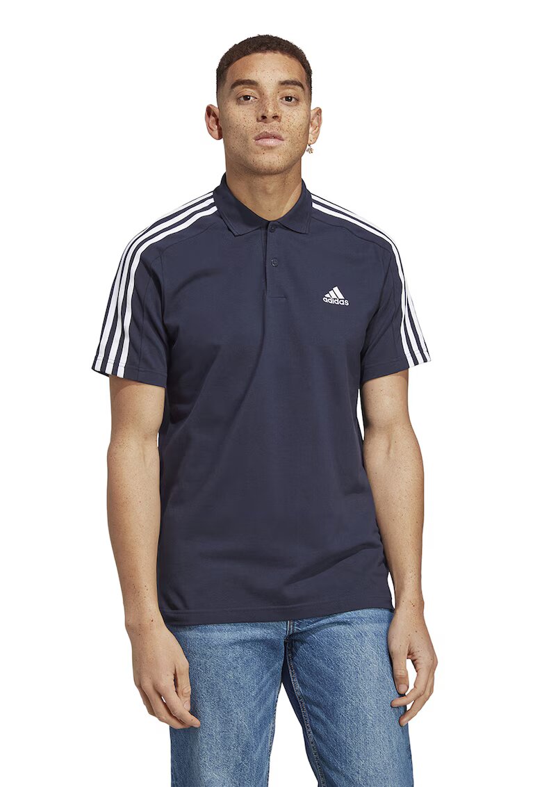 adidas Sportswear Tricou polo cu logo - Bleumarin