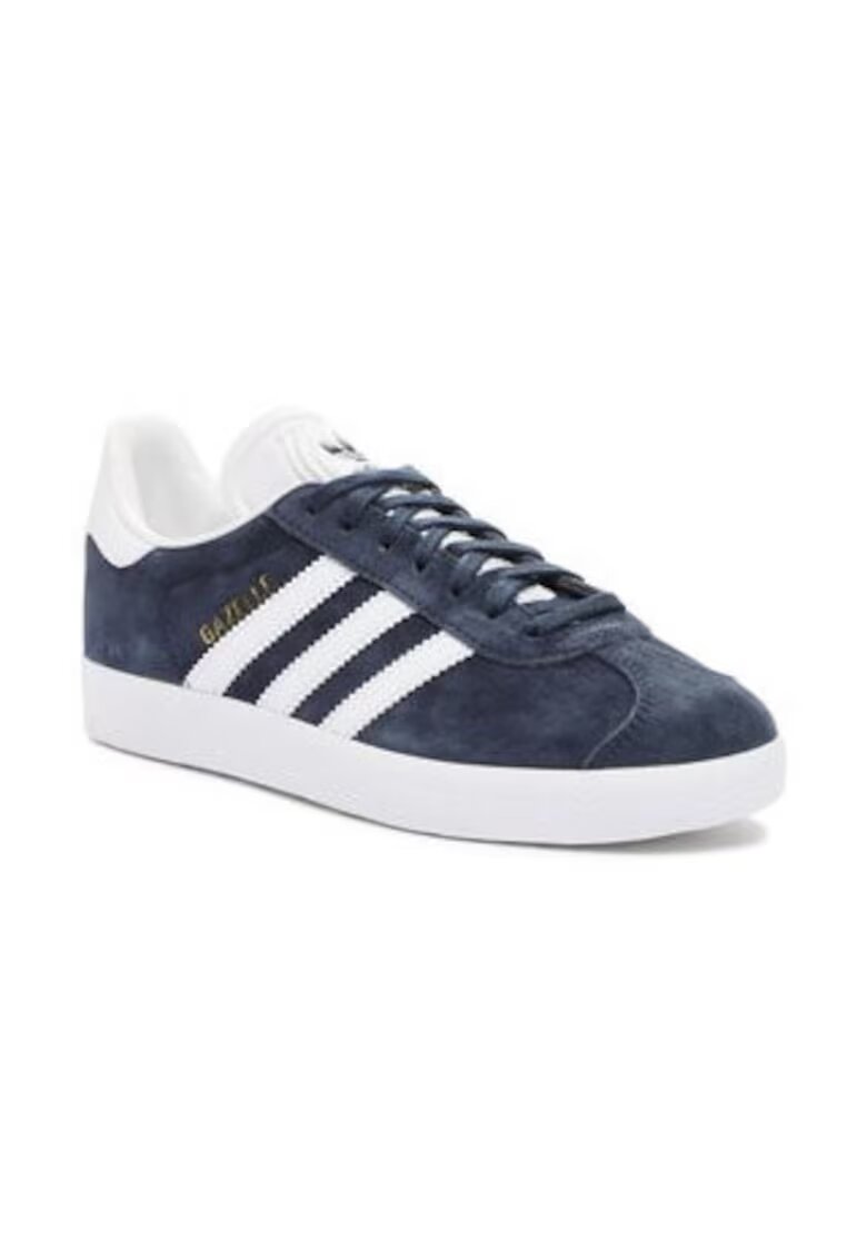 adidas Tenisi cu insertii din piele intoarsa si piele ecologica Gazelle