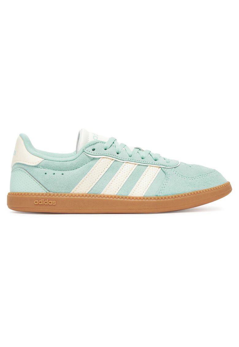 adidas Tenisi dama - BREAKNET SLEEK SUEDE - piele naturala - turcoaz