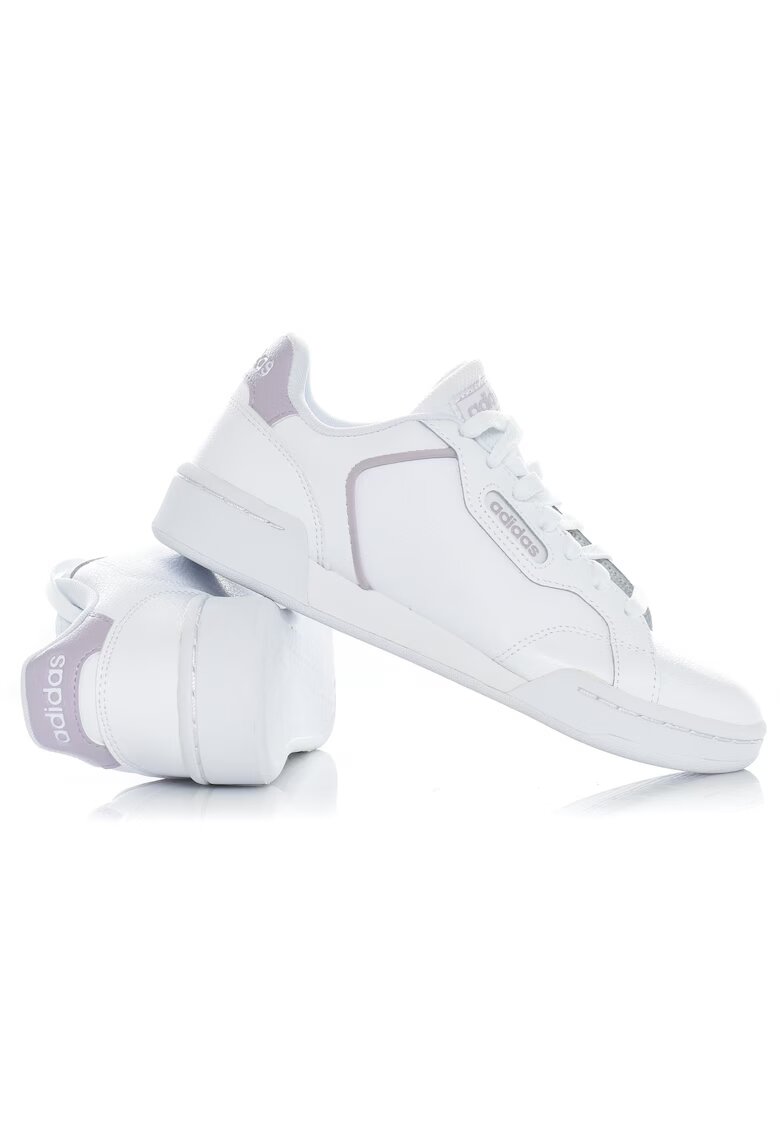 adidas Tenisi dama - piele ecologica/sintetic - alb/mov