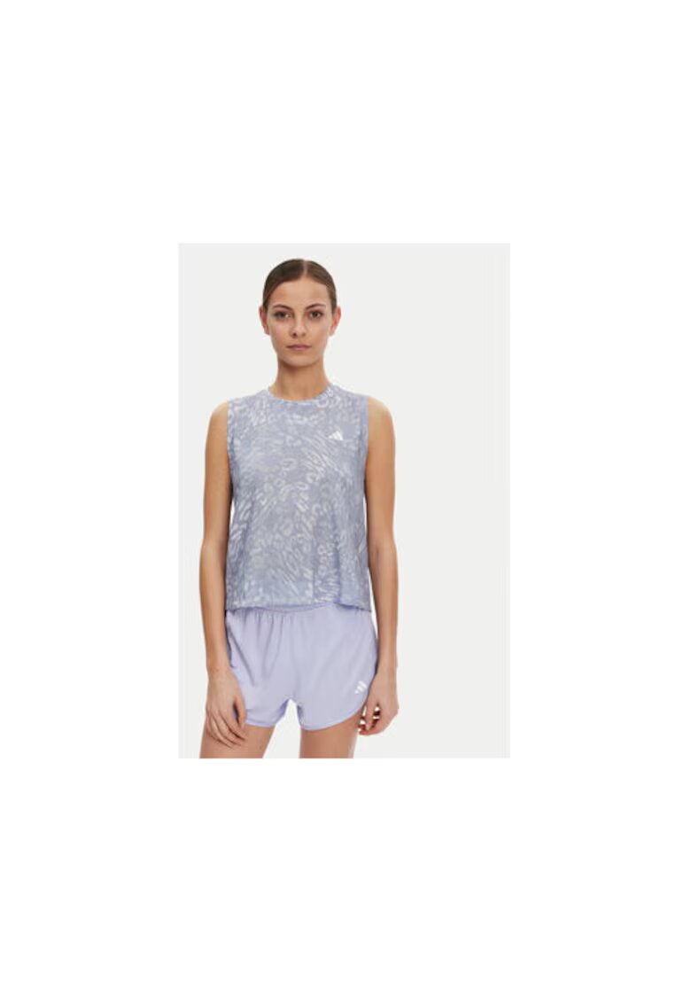 adidas Top sport cu animal print si logo