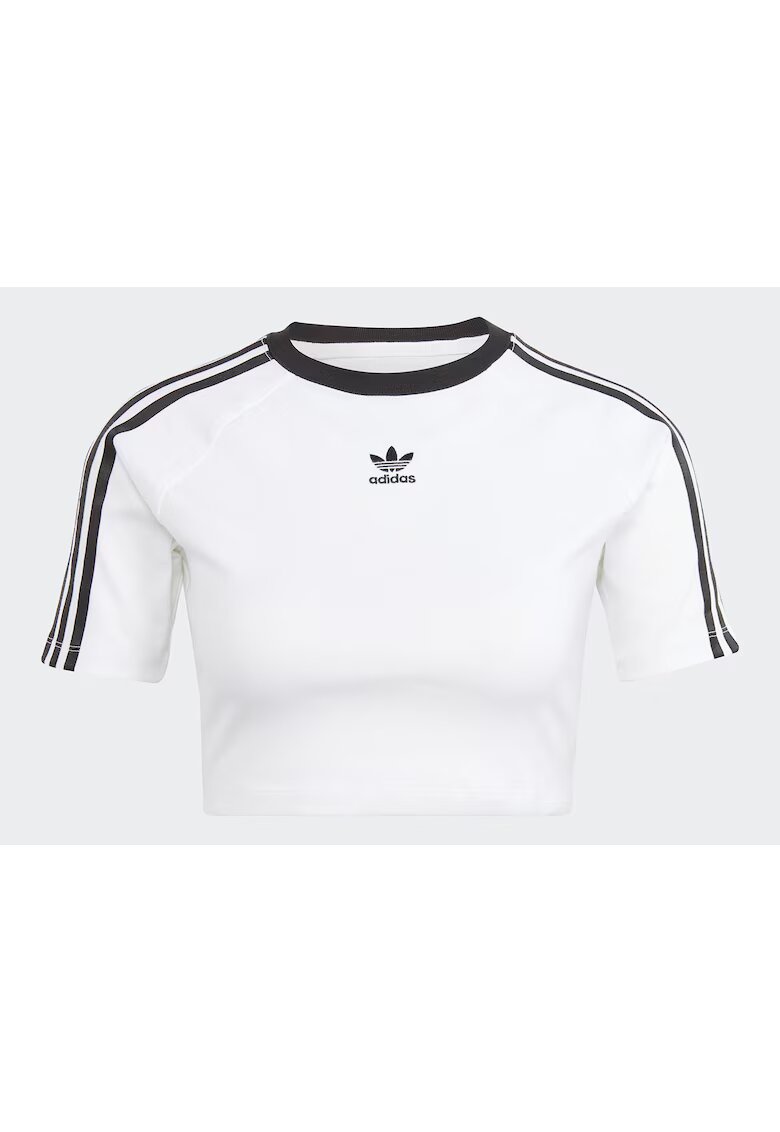 adidas Tricou crop din bumbac.