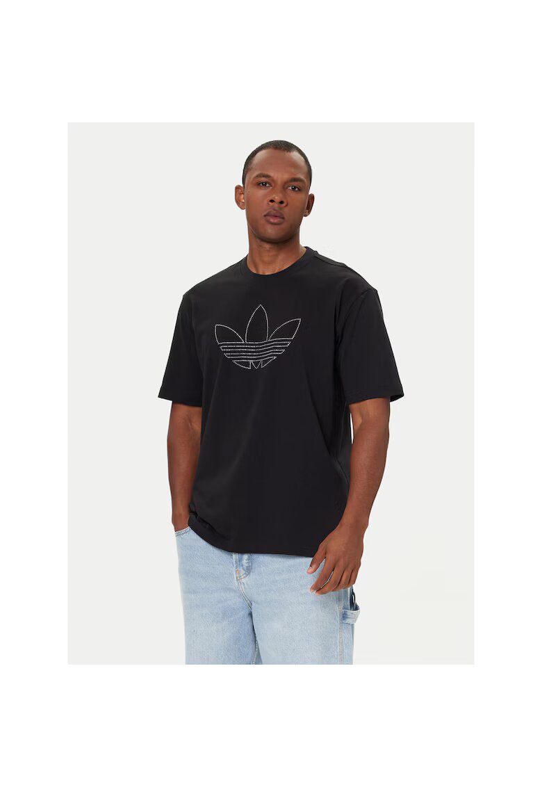 adidas Tricou sport pentru barbati - negru - bumbac