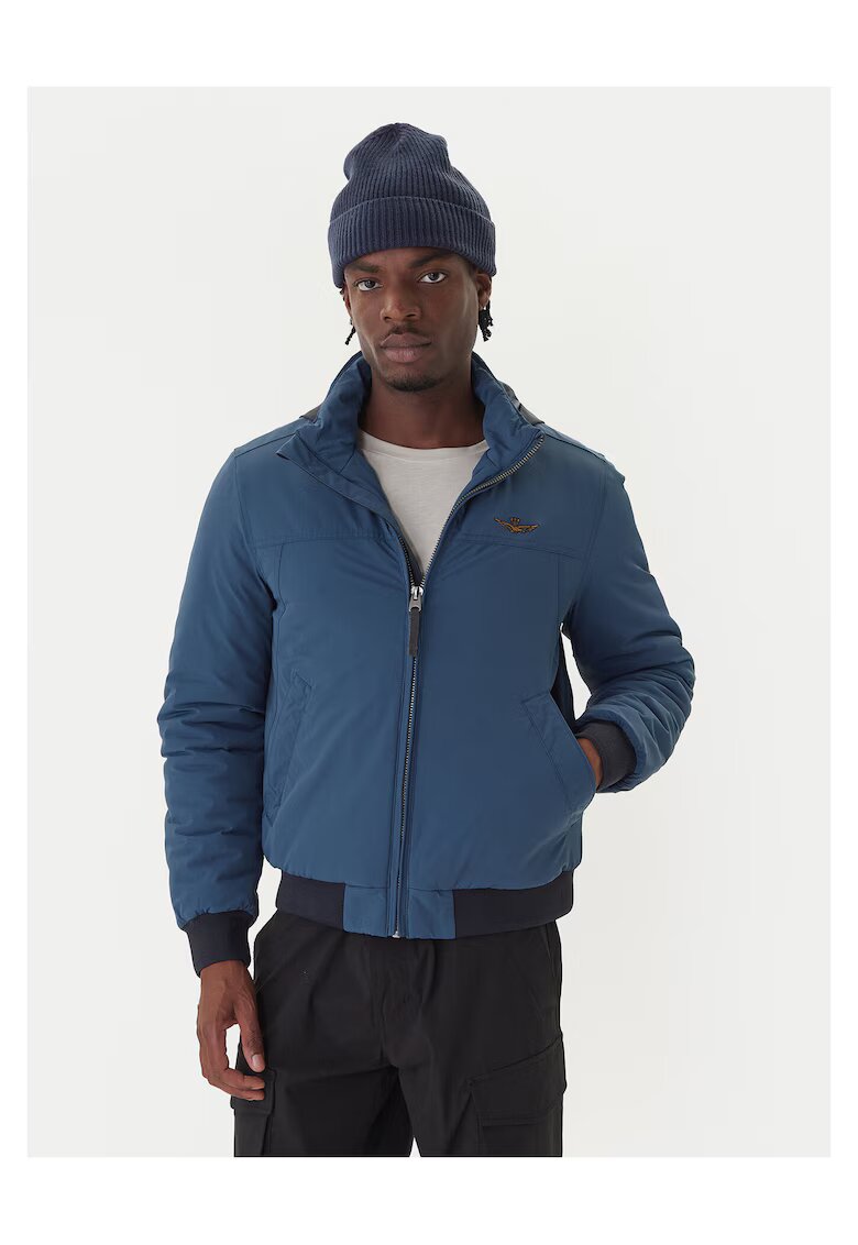 Aeronautica Militare Geaca bomber barbati albastru