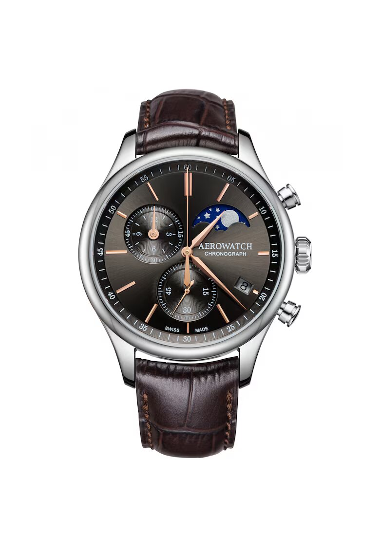 Aerowatch Ceas barbatesc 78986 AA02 Quartz Argintiu