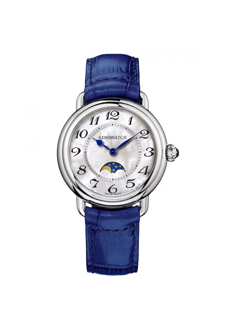 Aerowatch Ceas quartz cu o curea din piele