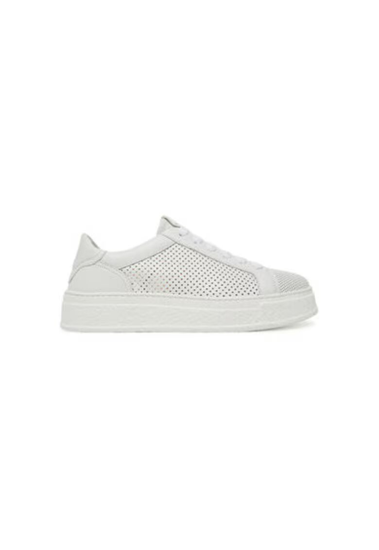 Agl Pantofi sport dama - D946007PGKA076 - Piele naturala - Alb