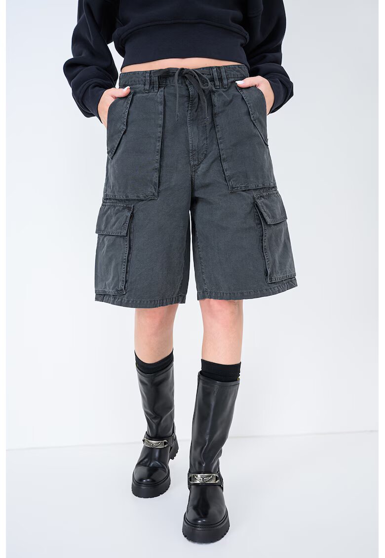 AGOLDE Pantaloni cargo Briar - Gri inchis