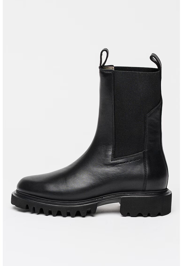 AllSaints Ghete Chelsea din piele - Negru