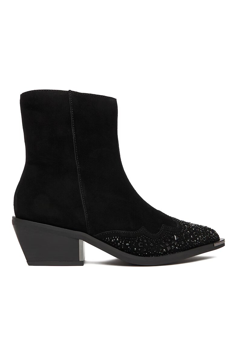 ALMA EN PENA dama - cowboy - piele naturala - negru - Negru