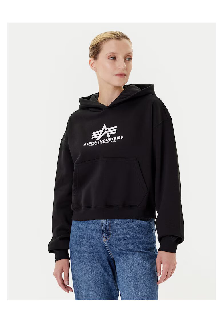 ALPHA INDUSTRIES Hanorac dama negru
