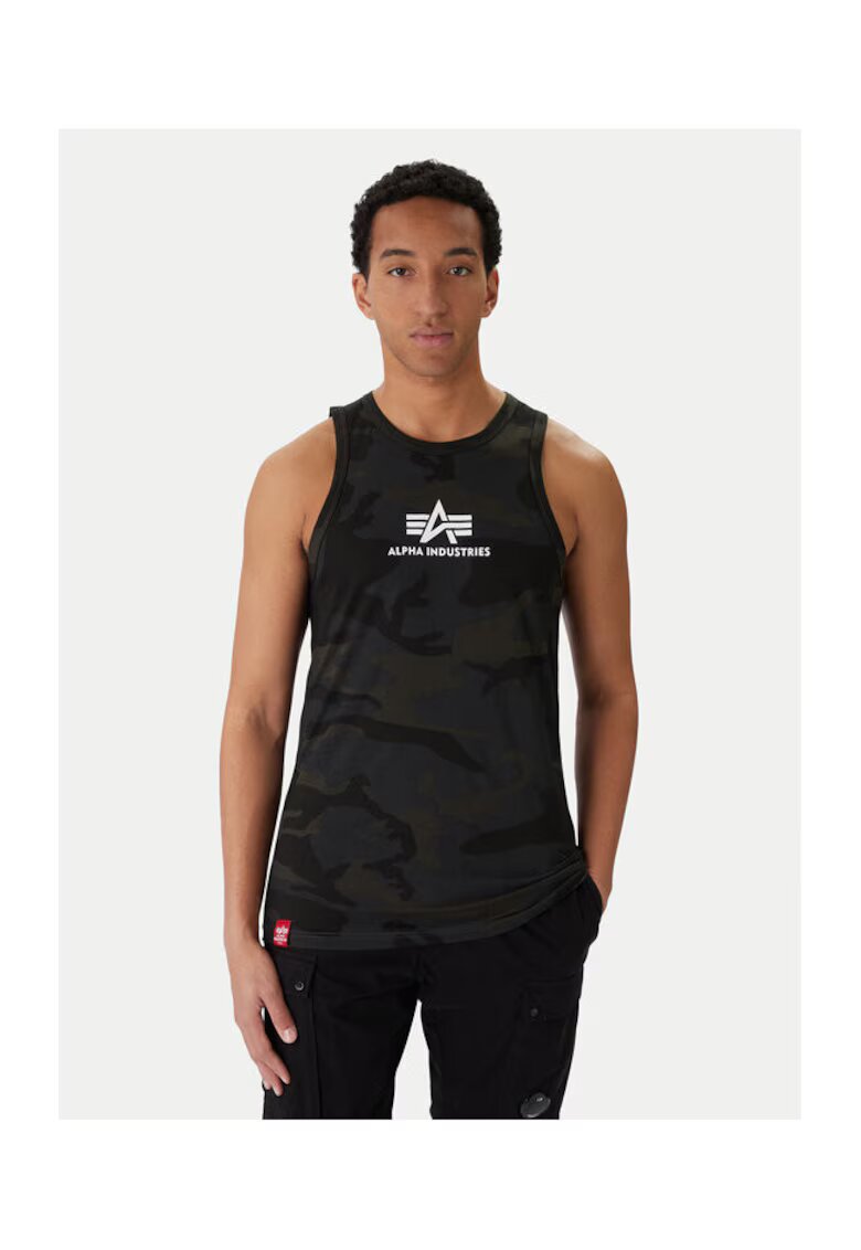 ALPHA INDUSTRIES Maiou barbati 126566C - Sintetic - Gri - Gri