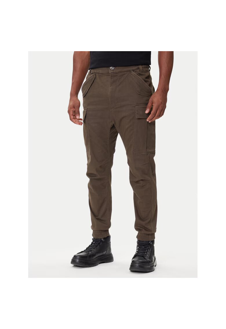 ALPHA INDUSTRIES Pantaloni barbati verde