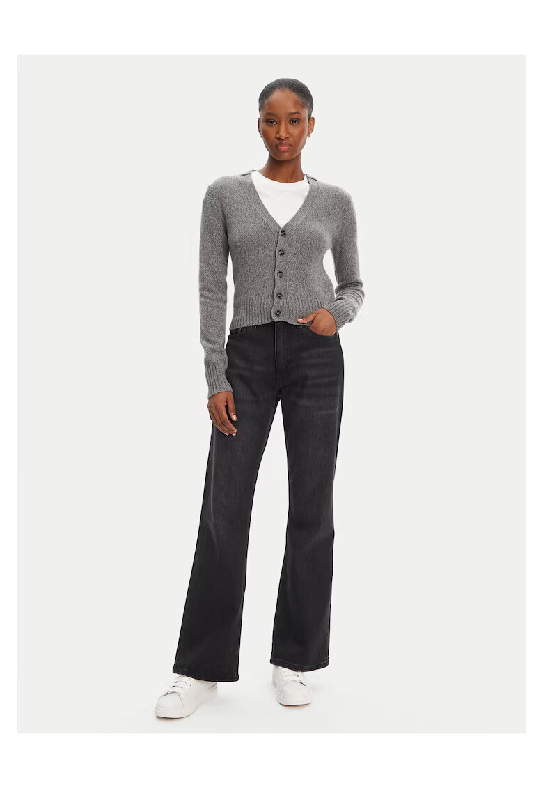 AMI Paris Cardigan de dama gri -