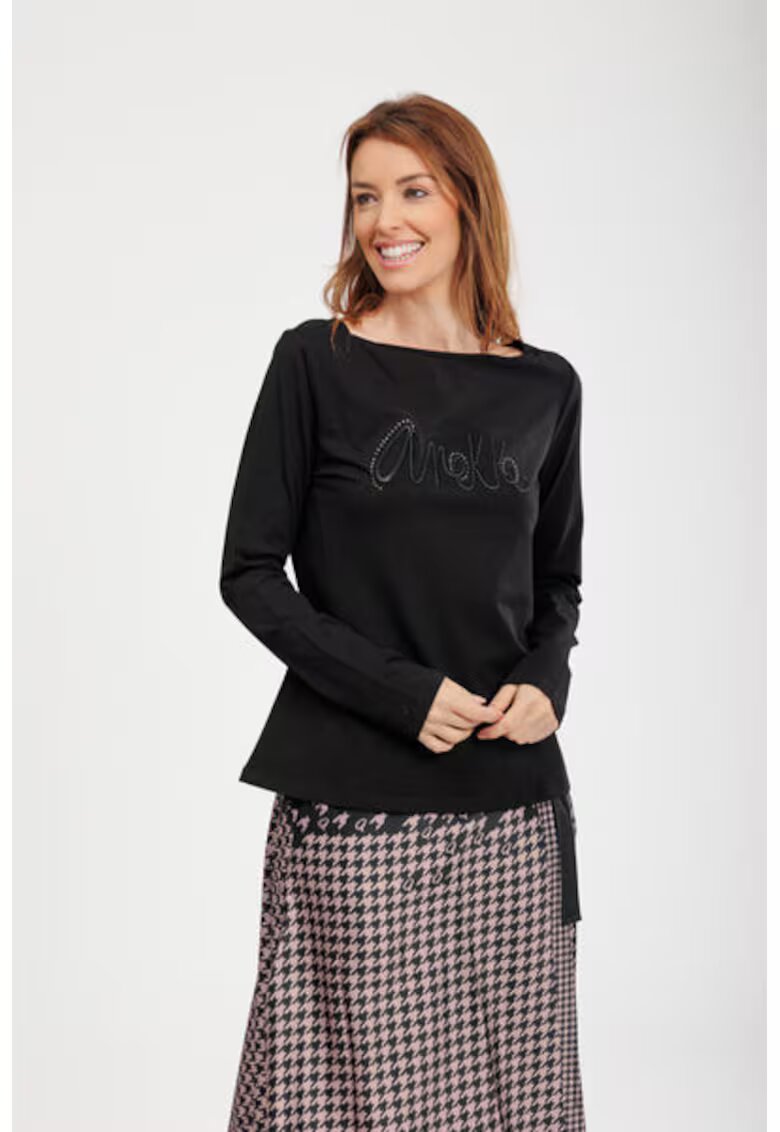 Anekke Bluza dama maneca lunga 41281 327 - Negru