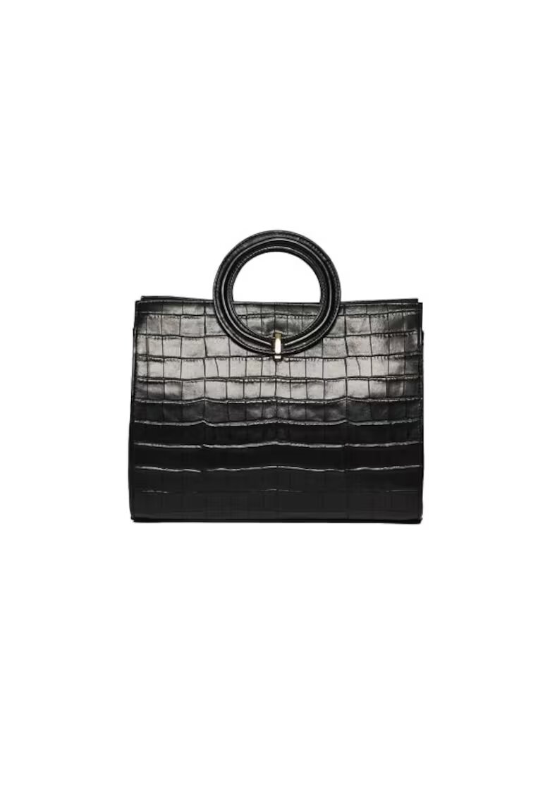 ANNA FELLINI Geanta dama piele - Otilia - 46945 - Negru