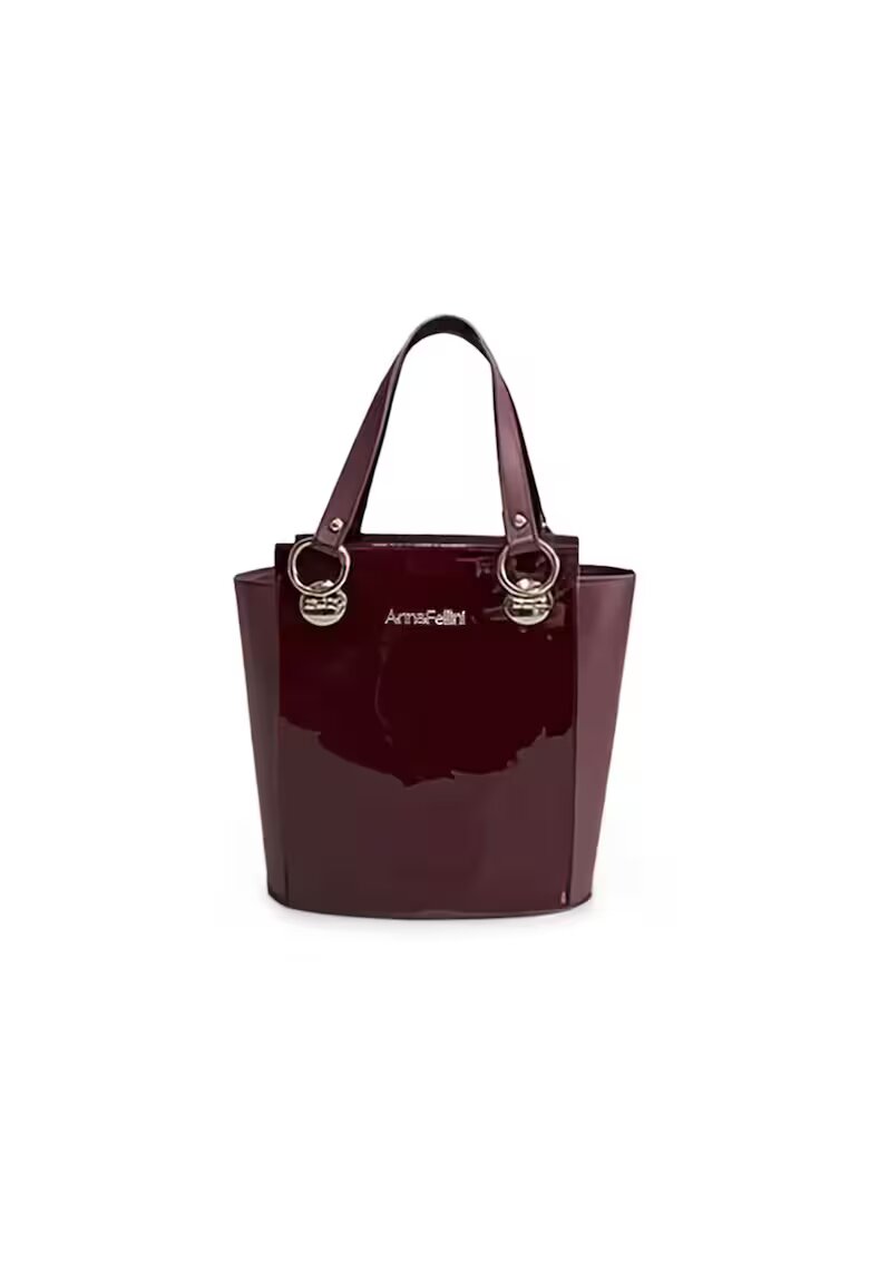ANNA FELLINI Geanta Elisabeth Lac 8 Dama Piele naturala - napa-bordo