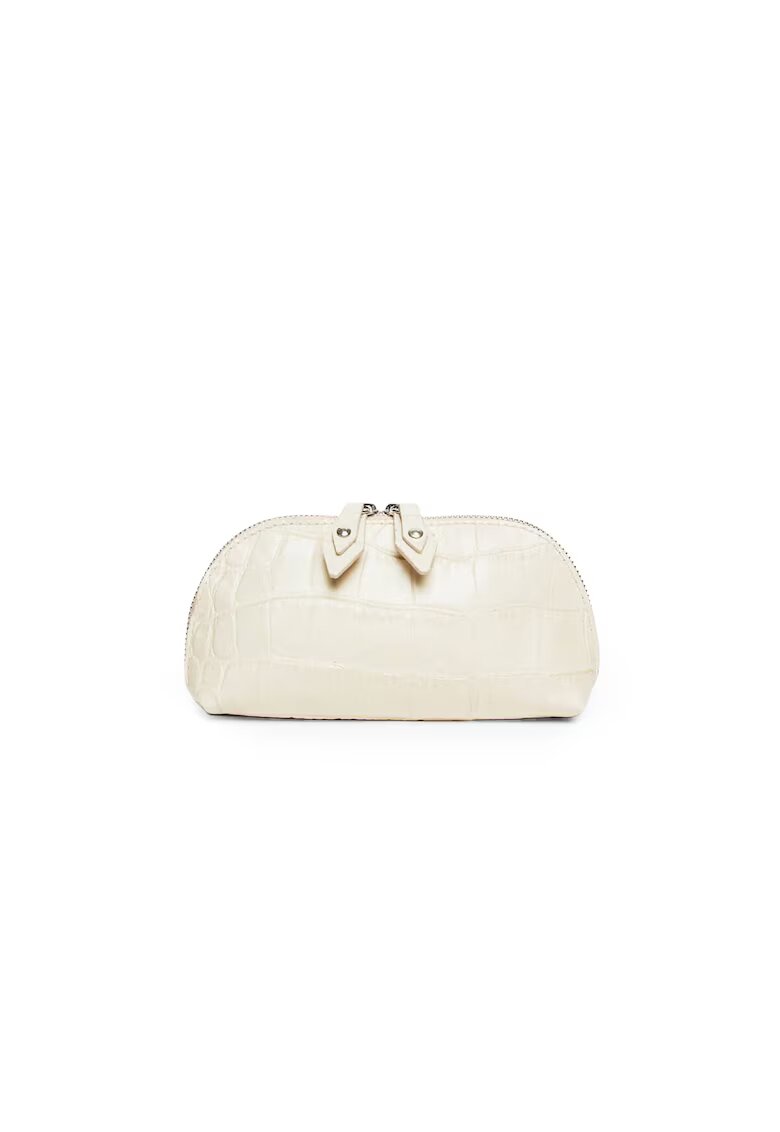 ANNA FELLINI Portfard piele - Solaresse - bej - 17 x 5 x 9 cm