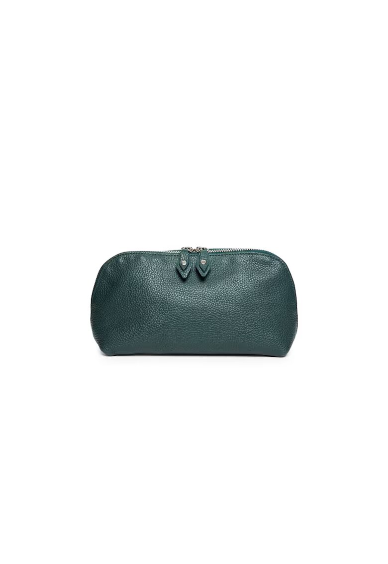 ANNA FELLINI Portfard piele - St. Tropez - verde - 23 x 8 x 14 cm