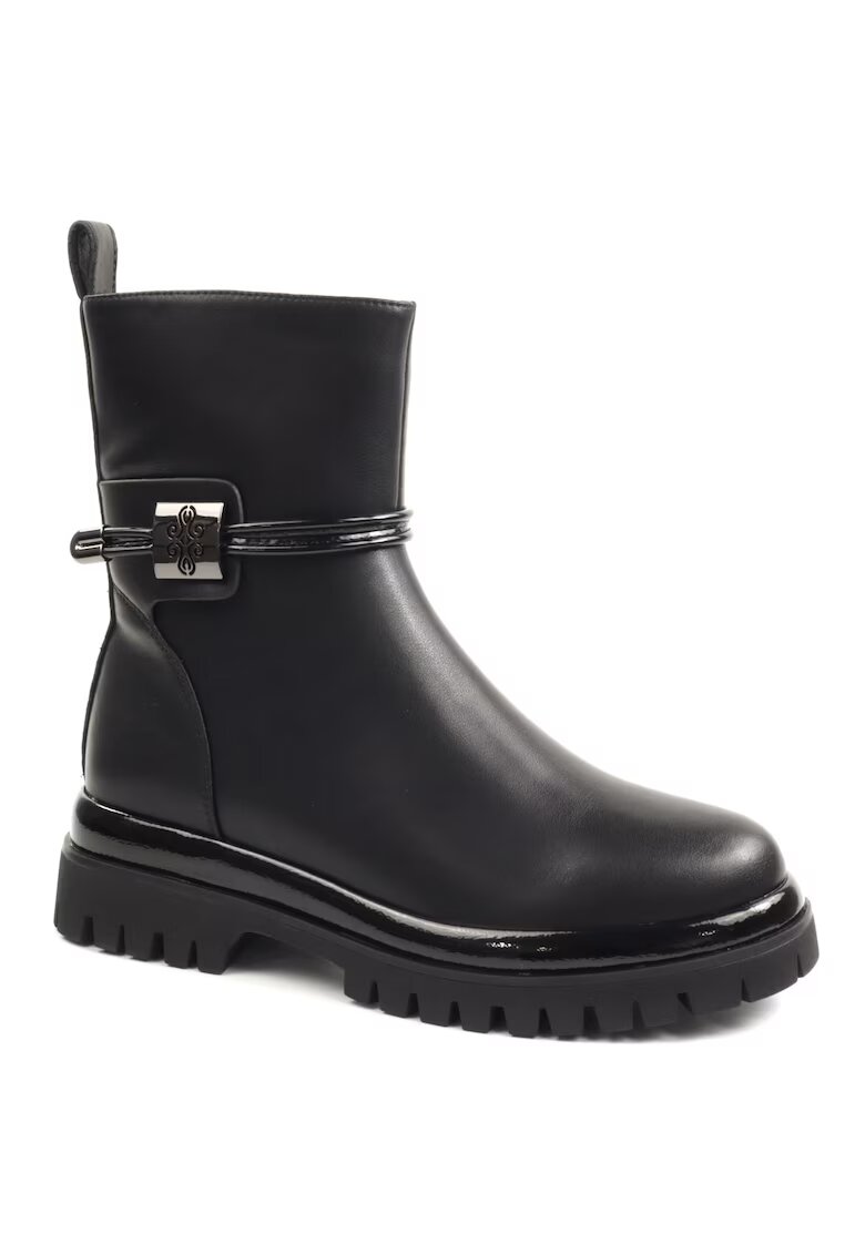 ANNA VIOTTI Ghete dama D106 D365 F68 - Negru