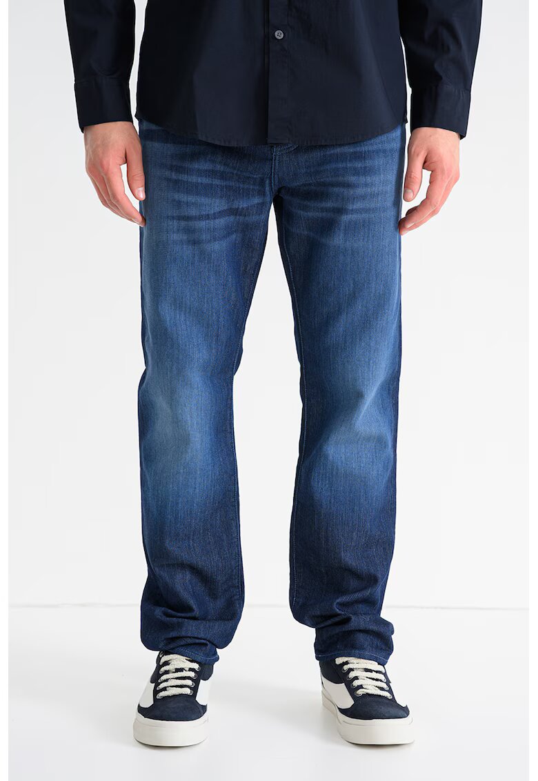 Armani Exchange Blugi regular-fit - Albastru inchis