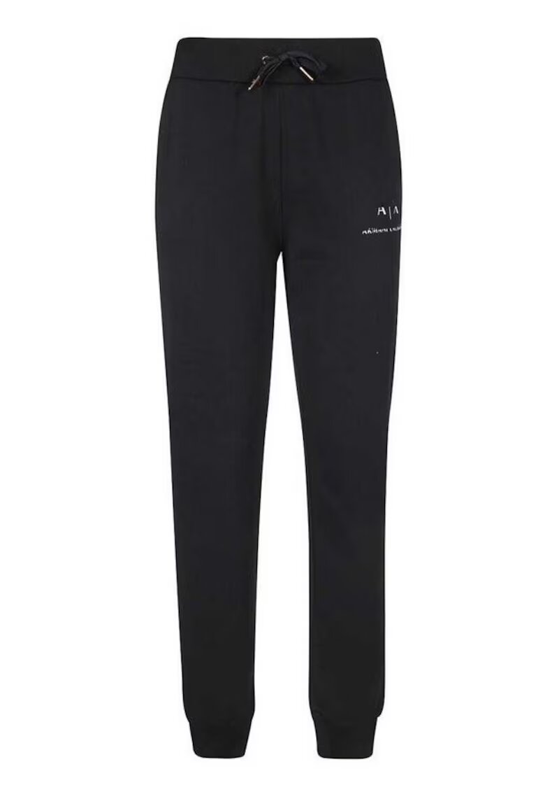 Armani Exchange Pantaloni dama 3LYP94 - Bumbac/Poliester - Negru - Negru