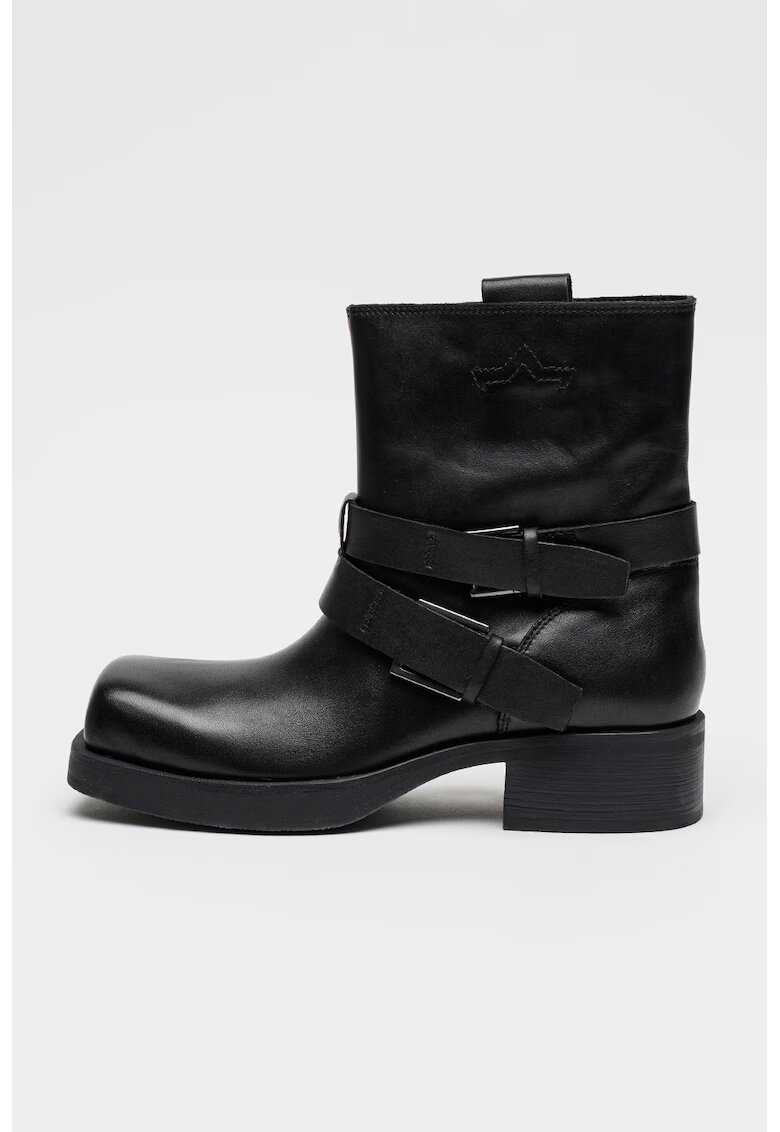 Ash Ghete din piele - Negru
