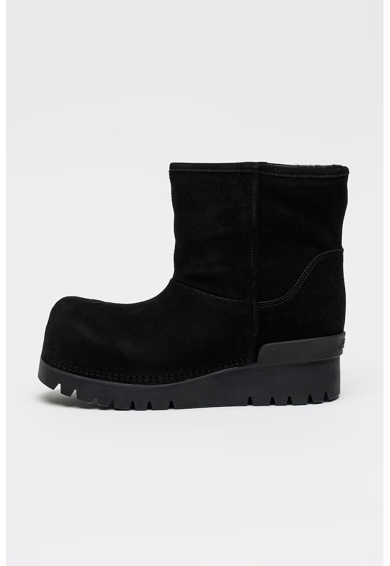 Ash Ghete pull-on din piele intoarsa - Negru