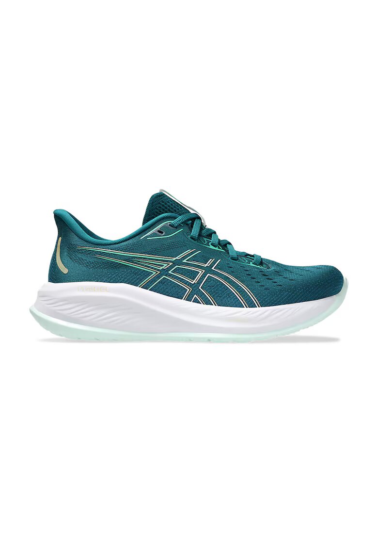 asics Pantofi cu insertii sintetice Gel-Cumulus 26 pentru alergare - Albastru petrol