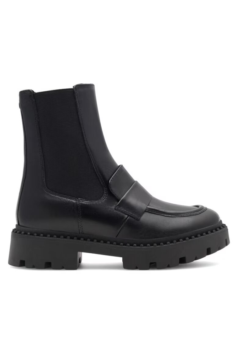BADURA Botine dama - 590558810935838 - Piele naturala - Negru