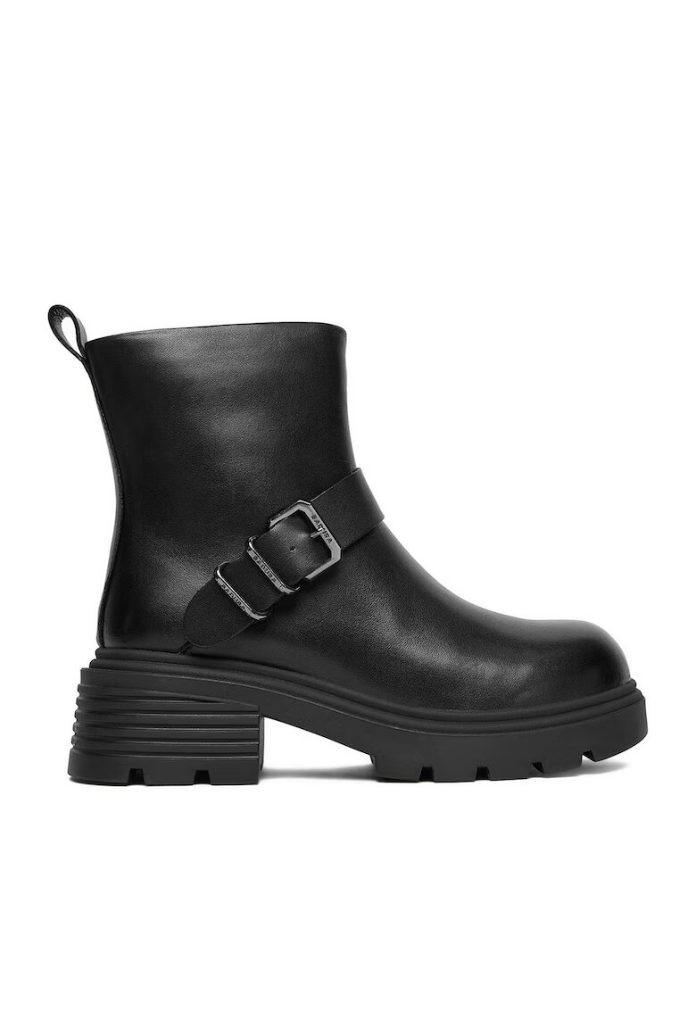 BADURA Botine dama C-ANAYA-5635-2 - piele naturala - Negru