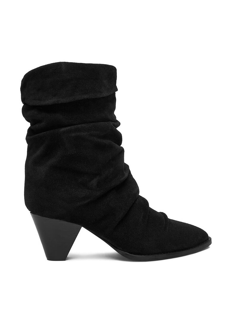 BADURA Cizme dama EO-APRIL-25FW218 - piele naturala - negru
