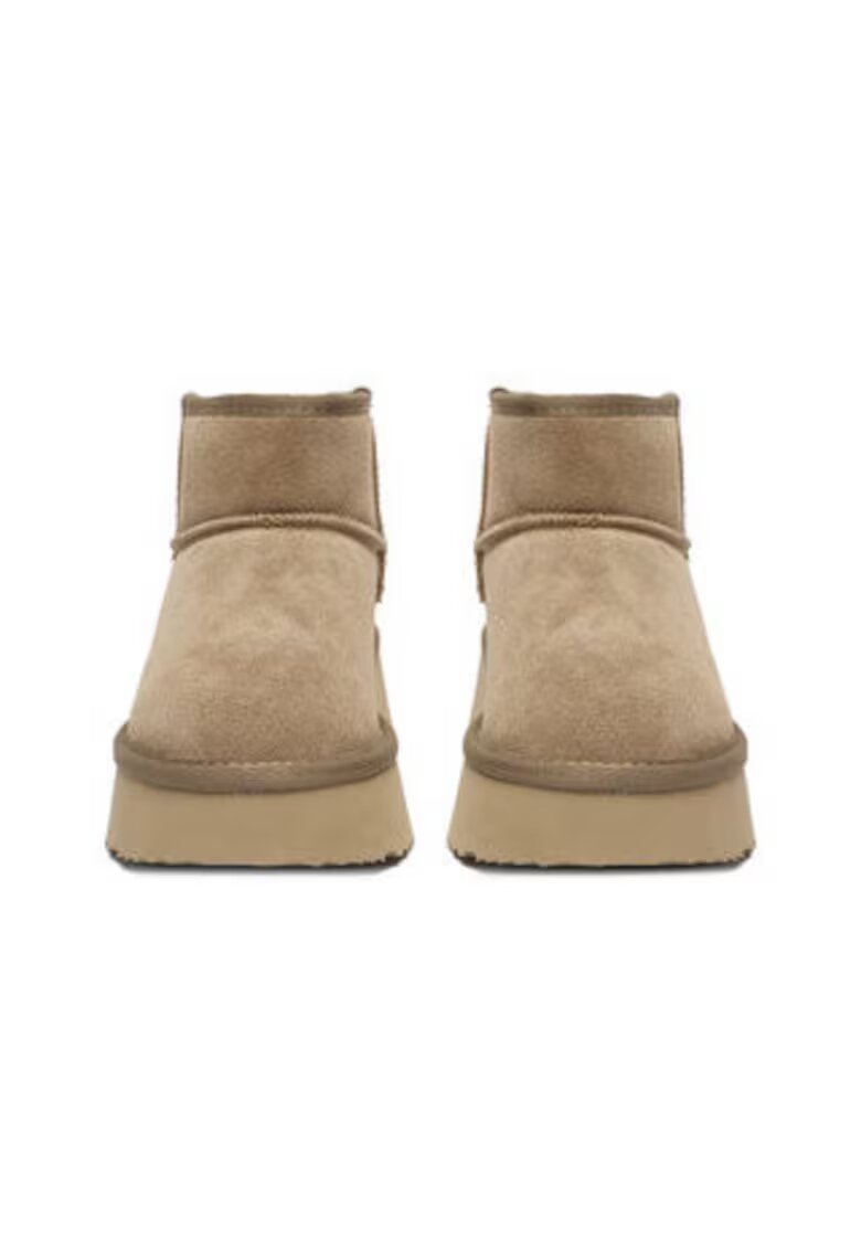 BADURA Cizme dama slip-on - gri - material sintetic