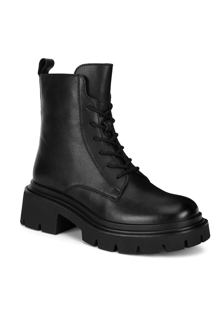 BADURA Ghete dama - C-WFA3113-1Z - piele naturala - negru