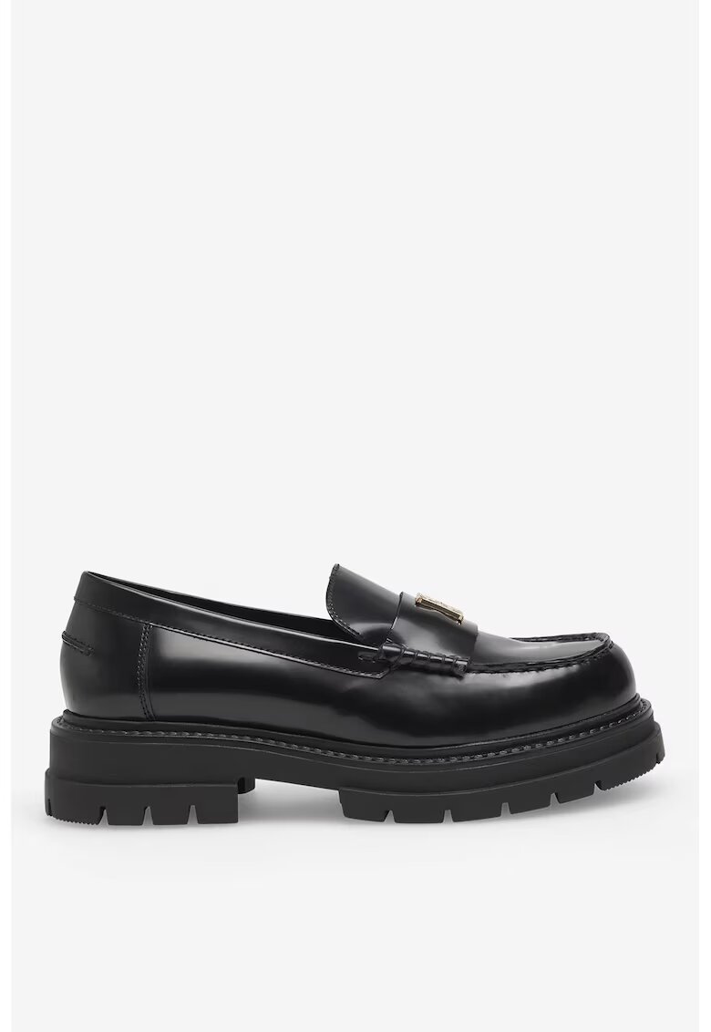BADURA Mocasini dama 5905588360933 - Piele naturala - Negru - Negru
