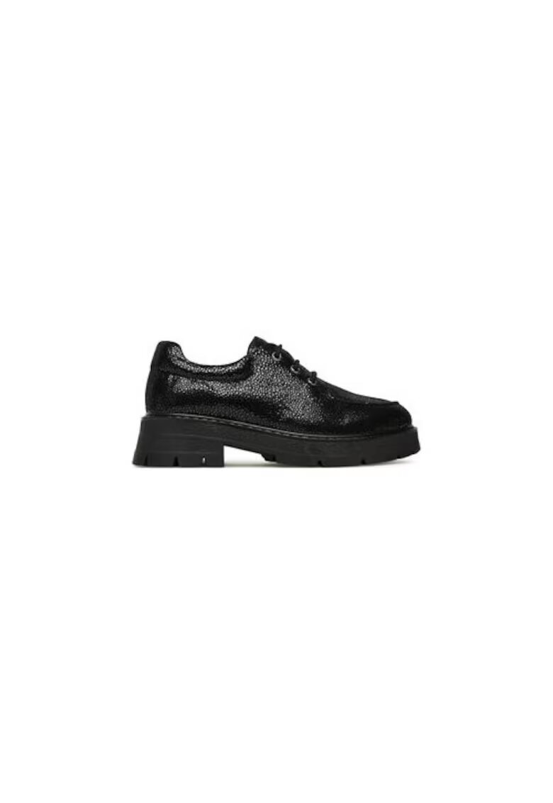 BADURA Pantofi copii EO-BAND-8403-A - Piele naturala - Negru