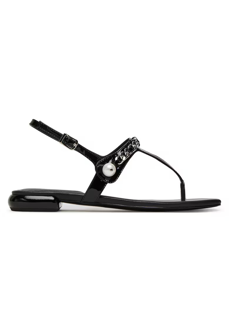 BADURA Sandale dama model piele naturala - negru - Negru