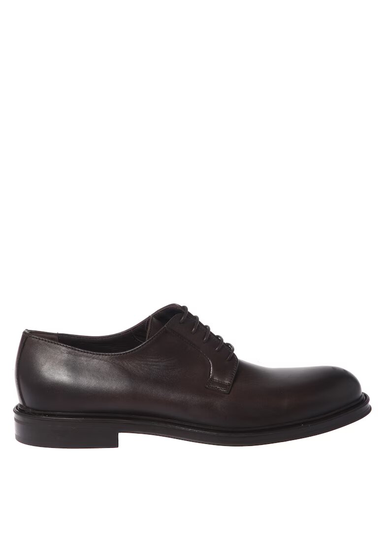 Baldinini Pantofi oxford din piele - Maro
