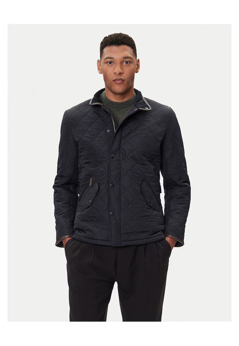 Barbour Geaca de tranzitie barbati - slim fit - bleumarin - poliester