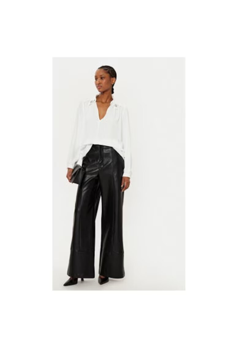 Bardot Pantaloni dama - 304931086 - Poliuretan - 40 EU - Negru